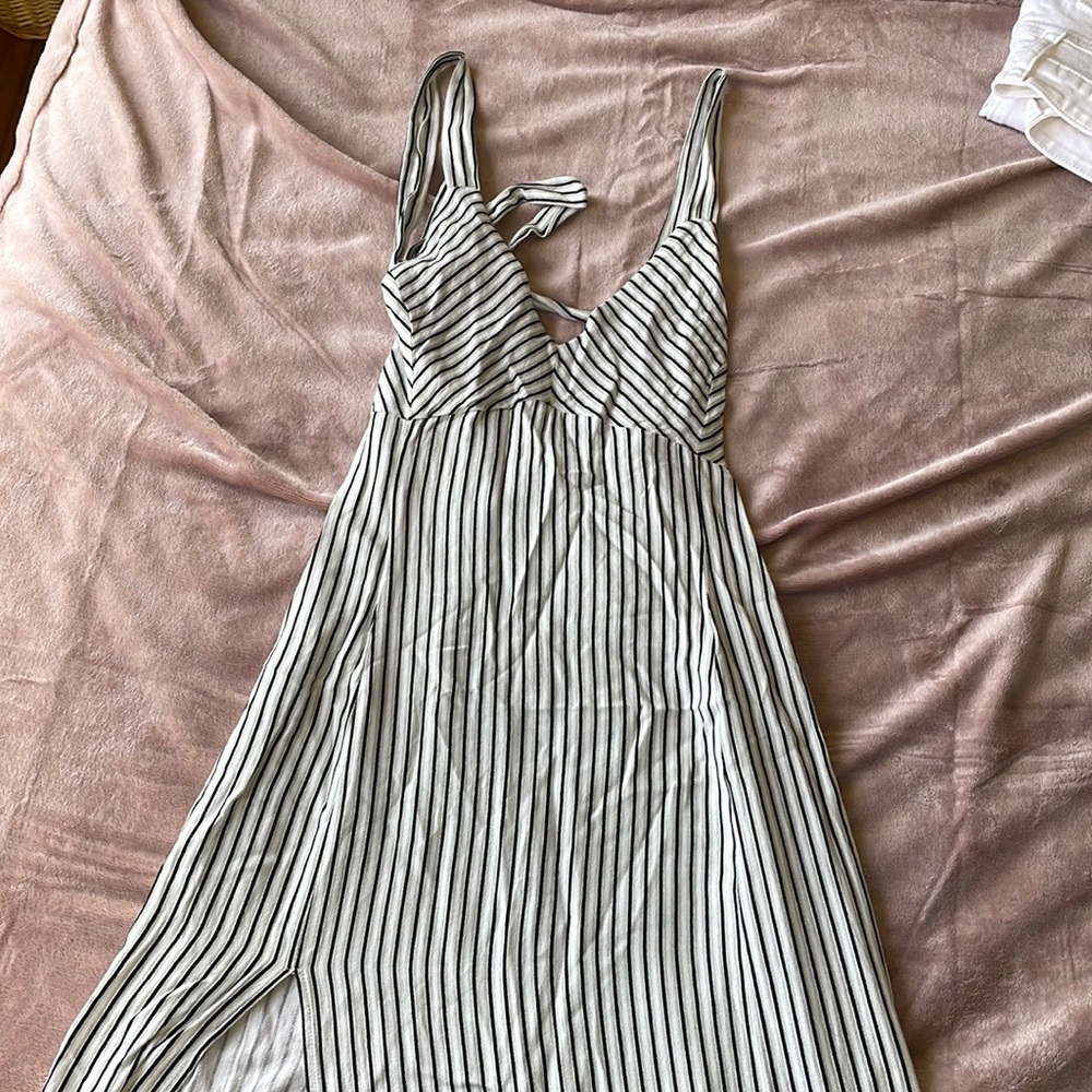 Saltwater Luxe Striped Strappy Dress
